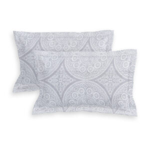 RD TREND 100% King Size Pure Cotton Double Flat Bed Sheet With 2 Pillow Covers (Mouse) - Image 3